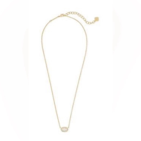 ✰NEW | Kendra Scott Chelsea Gold White Pearl Pendant Necklace - Picture 3 of 8